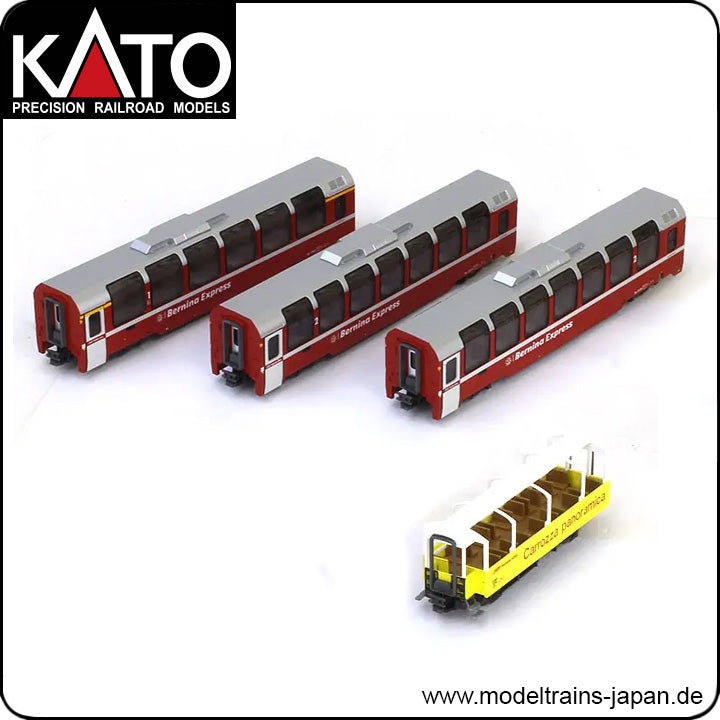 鉄道模型 KATO/NOCH 7074037 Bernina Express KATO NOCH Bernina Express ベルニナ急行 N Scale / Spur N