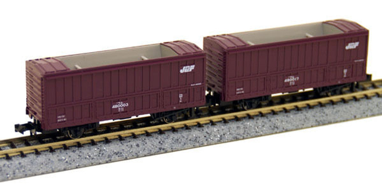 KATO 8034 WAMU 480000 Güterwagen 2er-Set – N Spur – Neu – Japan-Modell
