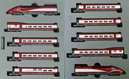 Kato 10-1658 Thalys PBKA New Painting 10 Cars Set (N scale)