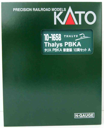 Kato 10-1658 Thalys PBKA New Painting 10 Cars Set (N scale)